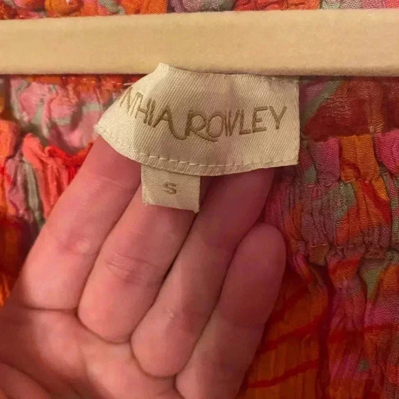 Cynthia rowley off shoulder tropical crop top - Picture 4 of 4